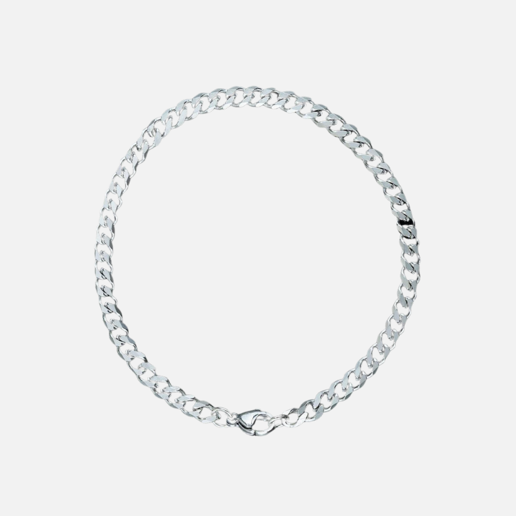 Cuban Chain Bracelet - Silver